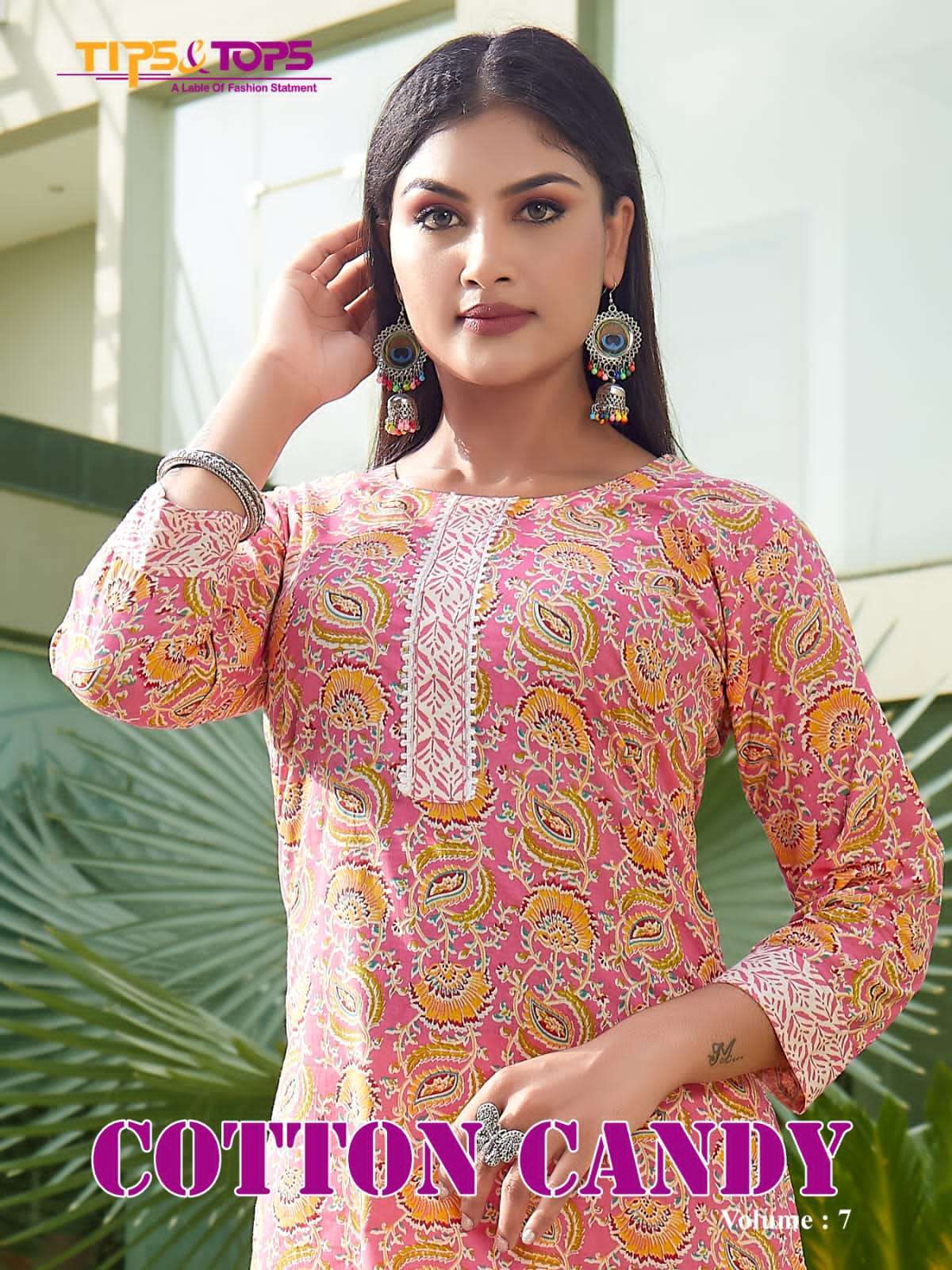 tips & tops cotton candy vol 7 series 701-706 Cotton kurti