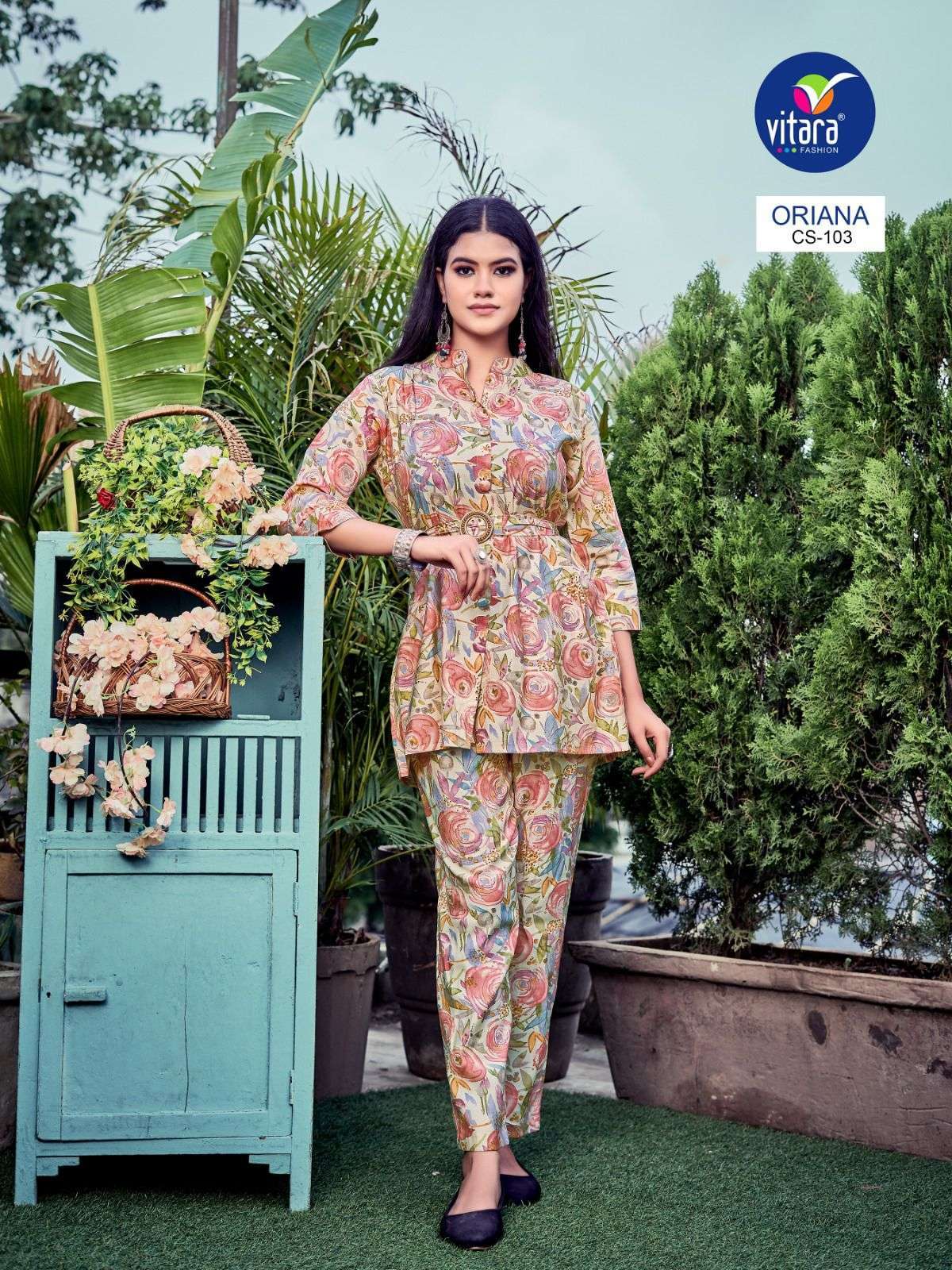 vitara oriana series 101-112 viscos modal kurti