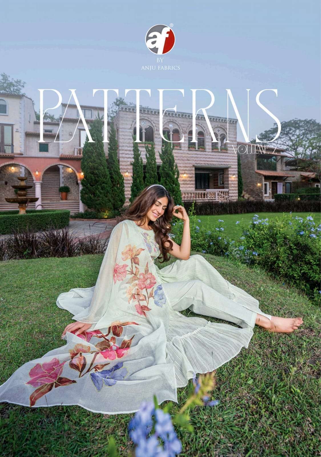 anju fab patterns vol 2 series 2891-2896 mul cotton readymade suit 