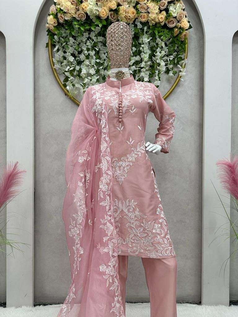 bt-14 designer jam satin suit 