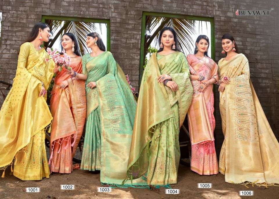 bunawat jalsa silk Banarasi Silk saree