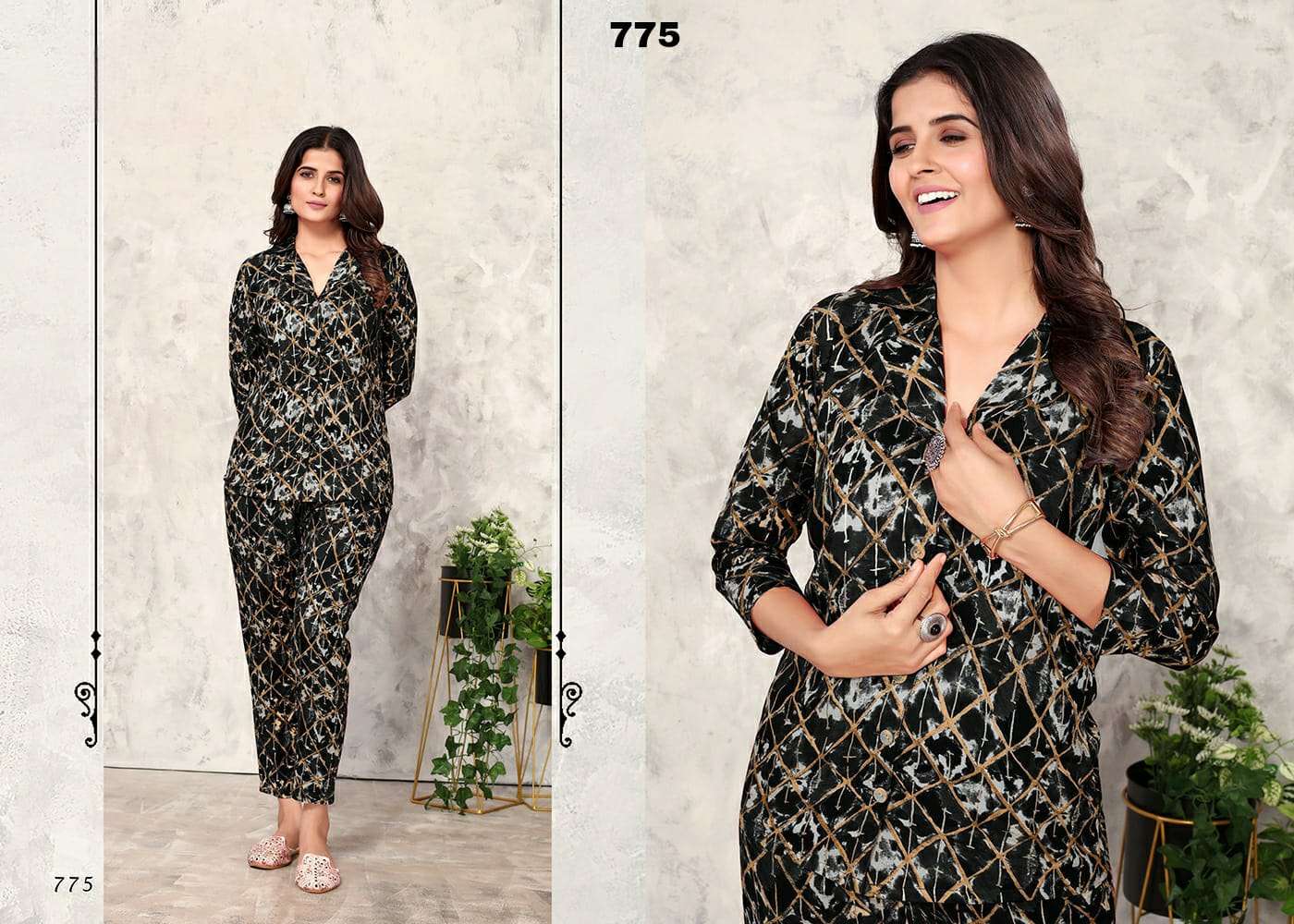 co ord set vol 1 designer premium rayon set 