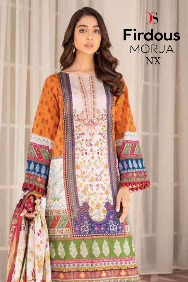 deepsy suits firdous morja nx series 3311-3315 Pure cotton suit