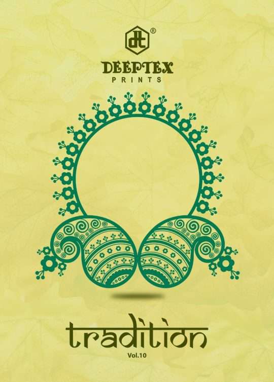 Deeptex Tradition Vol-10 series 1001-1010 pure cotton suit 