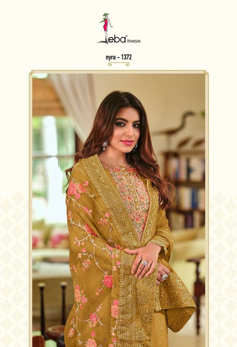 eba lifestyle nyra vol 3 1371 color edition 2 pure Maheshwari viscose silk suit