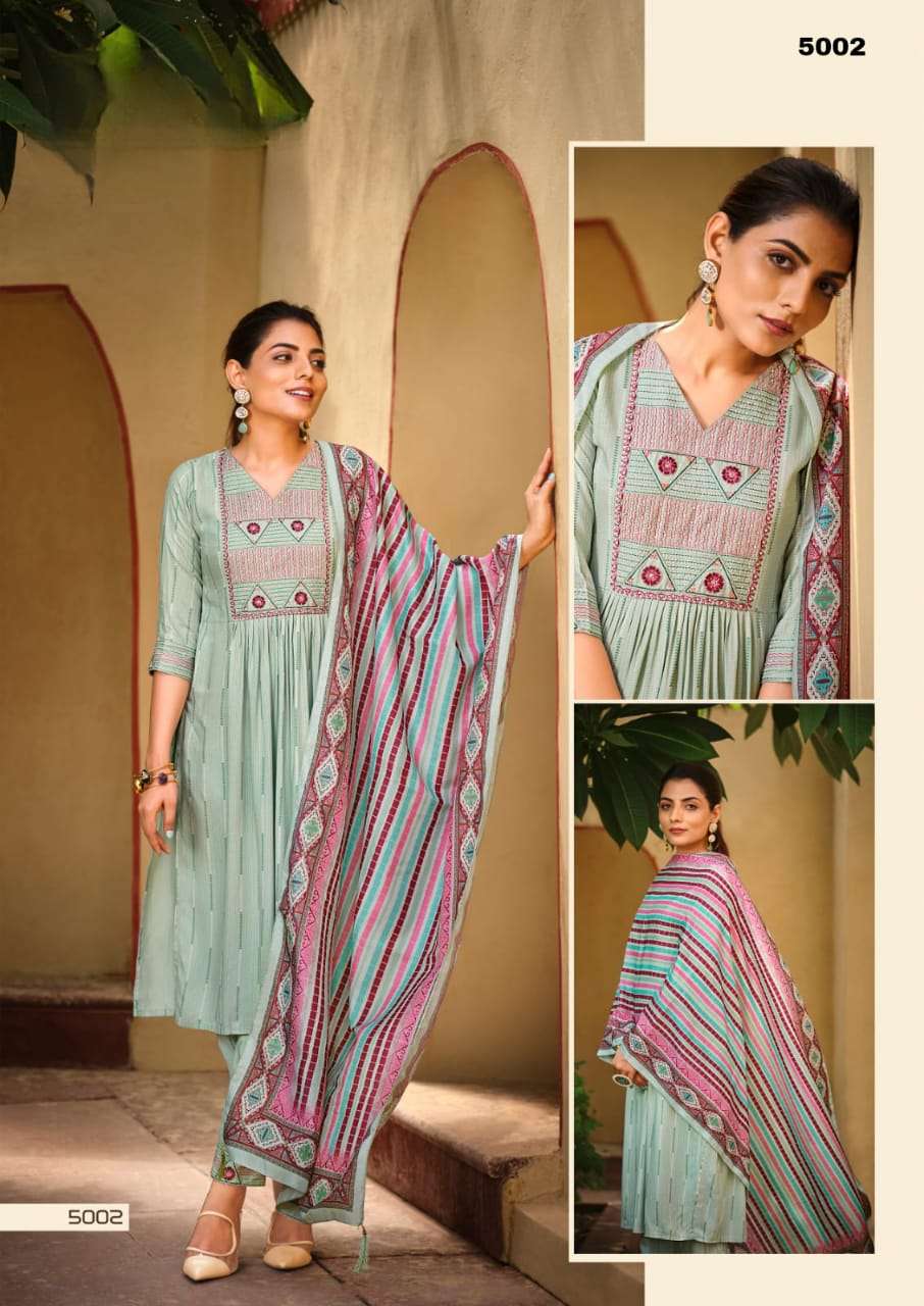 gulmohar vol 2 designer premium liva rayon suit 