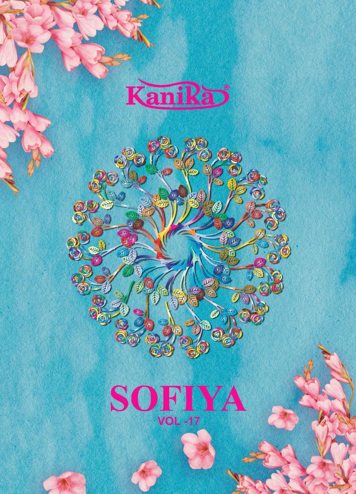 kanika sofiya vol 17 series 17001-17012 mix cotton readymade suit