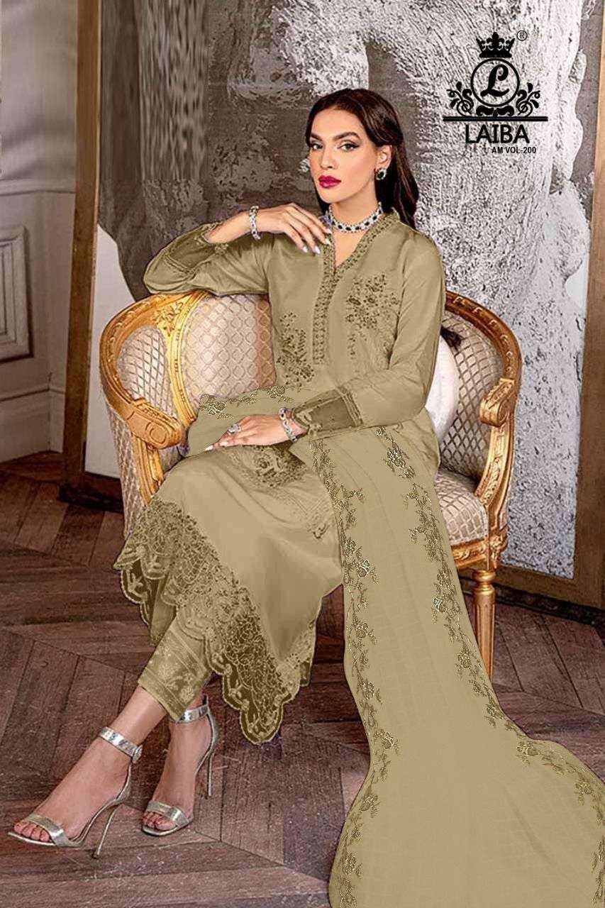 laiba am vol 200 Pure georgette suit