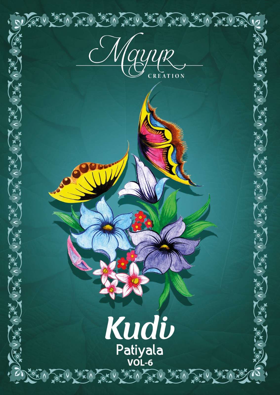 mayur creation kudi patiyala vol 6 series 6001-6010 cotton readymade suit 