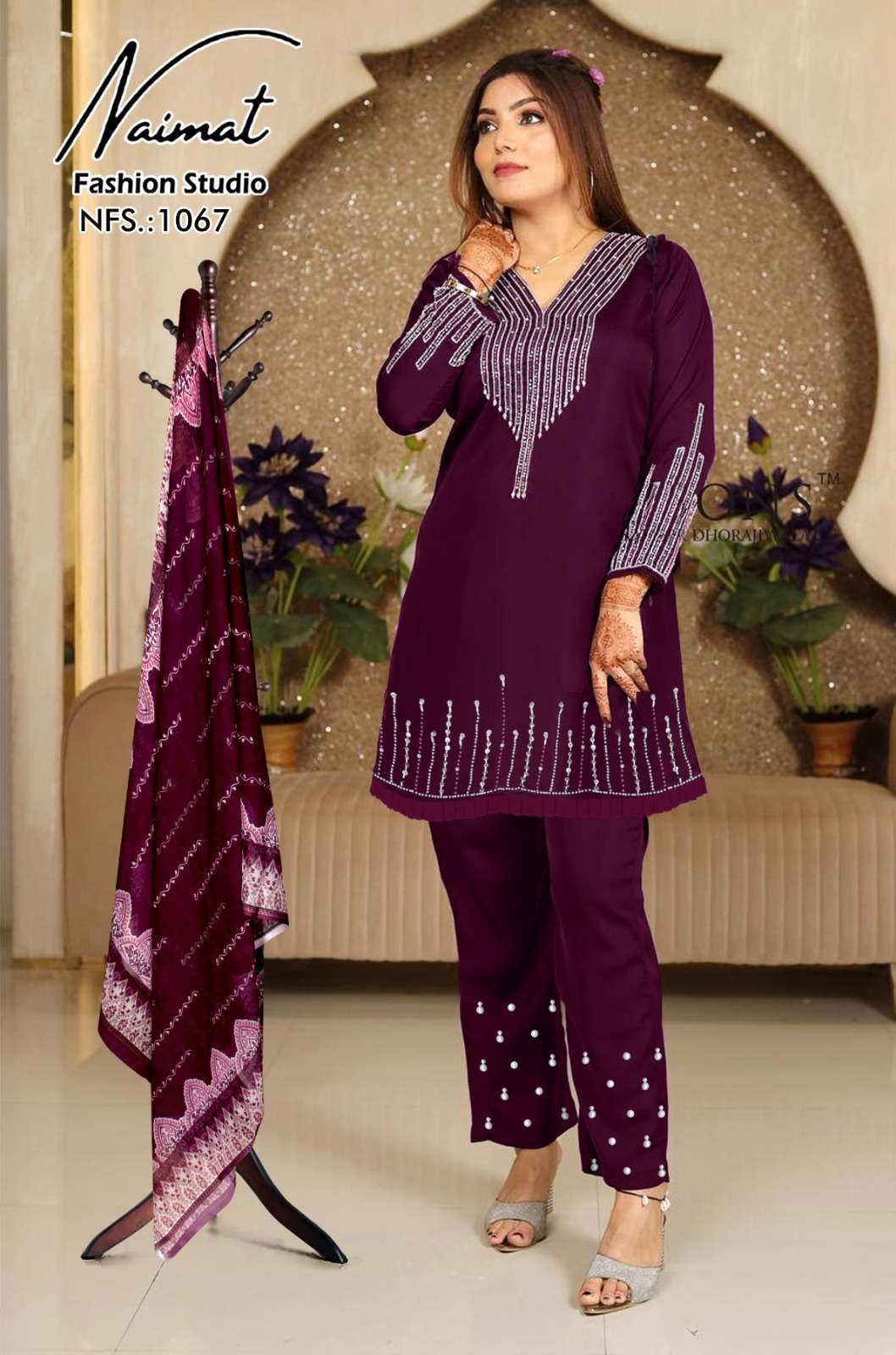 naimat 1067 Pure Blooming Georgette suit