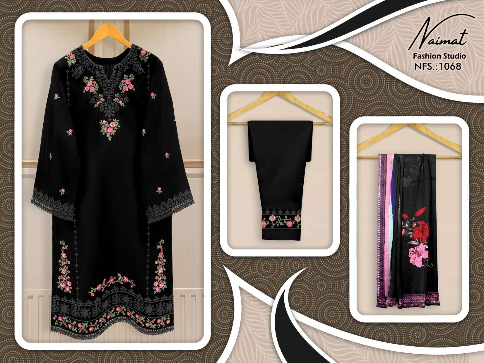 naimat 1068 Pure Blooming Georgette suit
