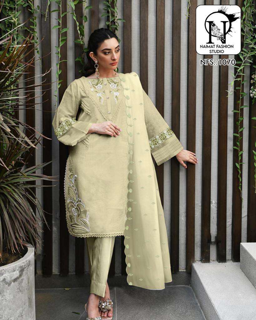 naimat 1070 Pure Danting Georgette readymade suit 