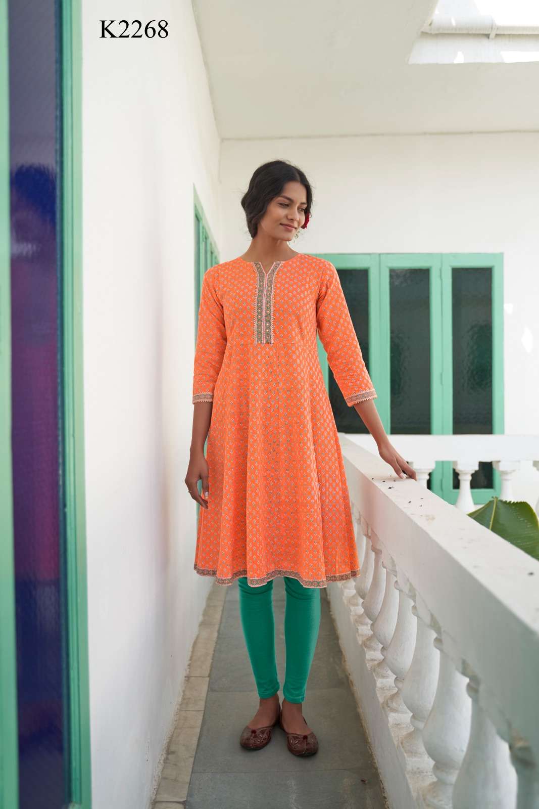 our new festive cotton wear kurti collection 