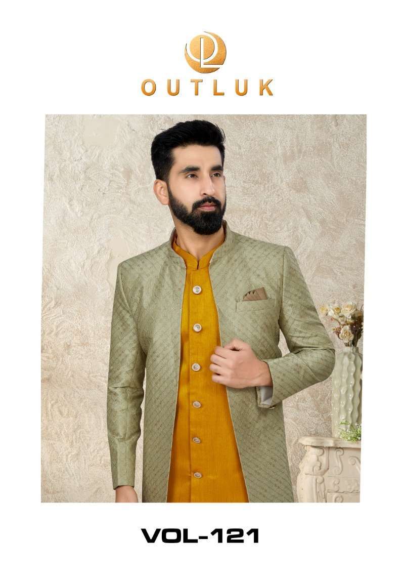 outluk premium series vol 121 series 121001-121015 art silk kurta