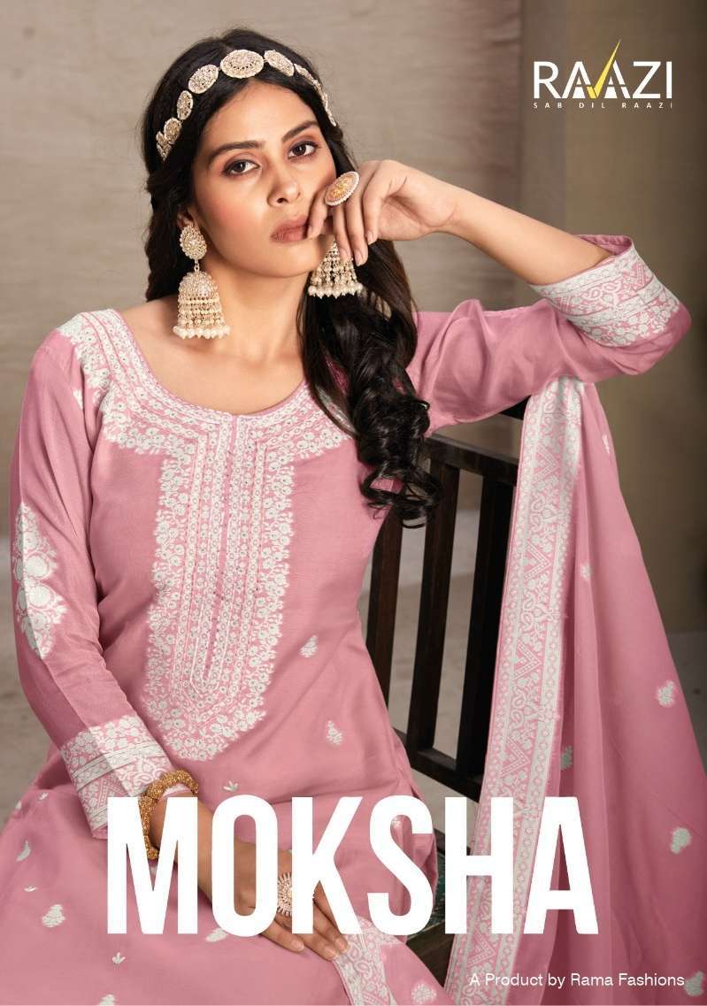 raazi moksha series 10001-10006 pure organic suit 