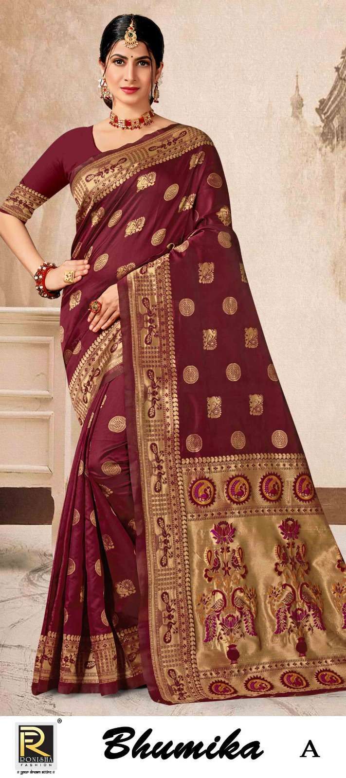 ranjna saree bhumika banarasi silk saree