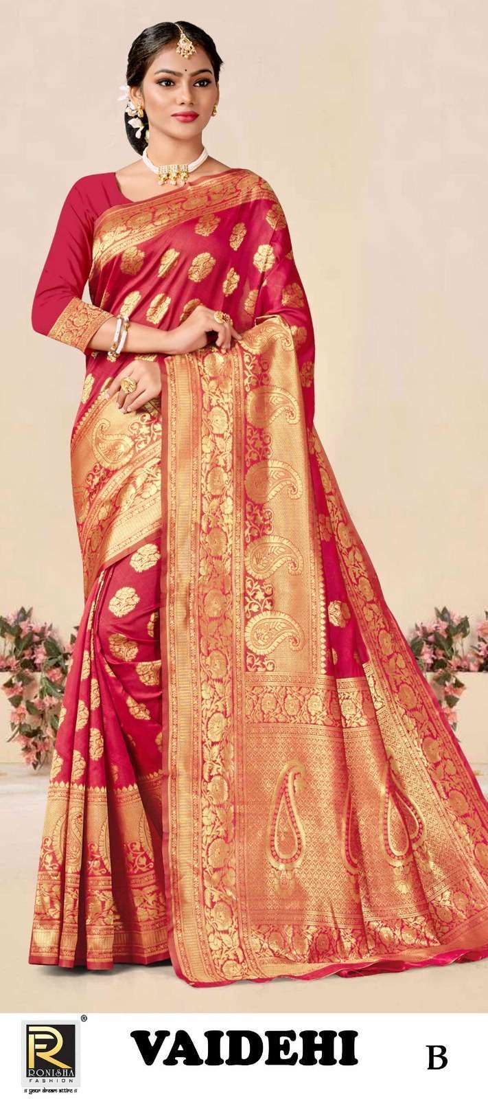 Ranjna saree vaidehi silk fabrics saree