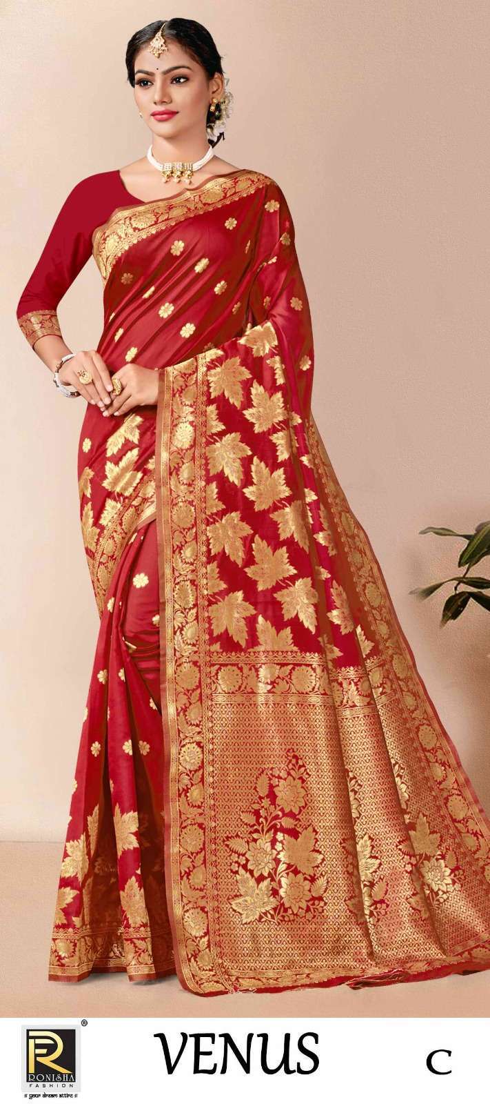 ranjna saree venus silk fabric super hit saree