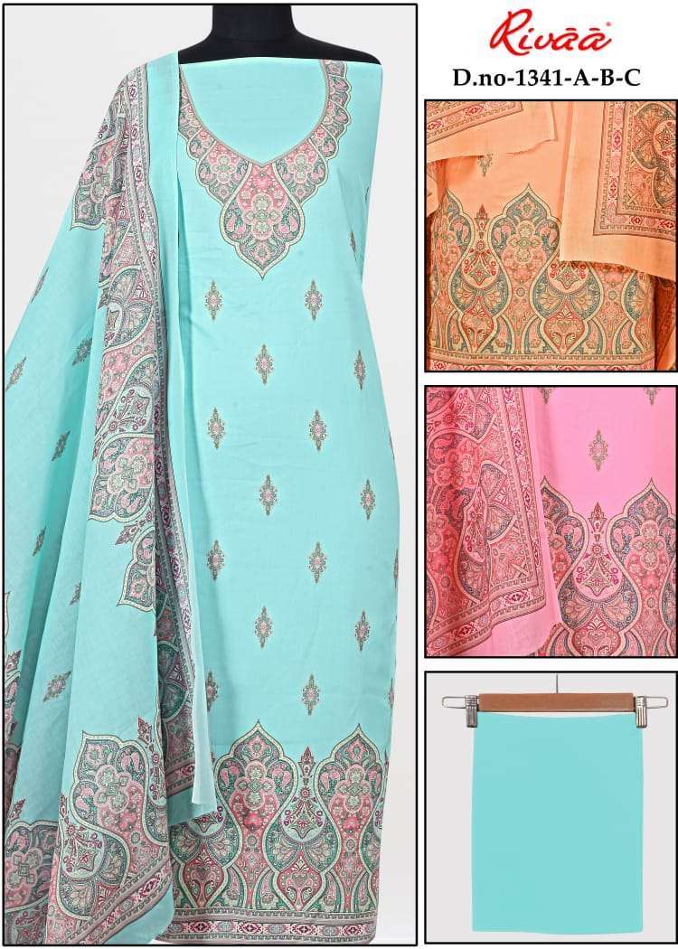 Rivaa jharna part 2 cotton digital print suit