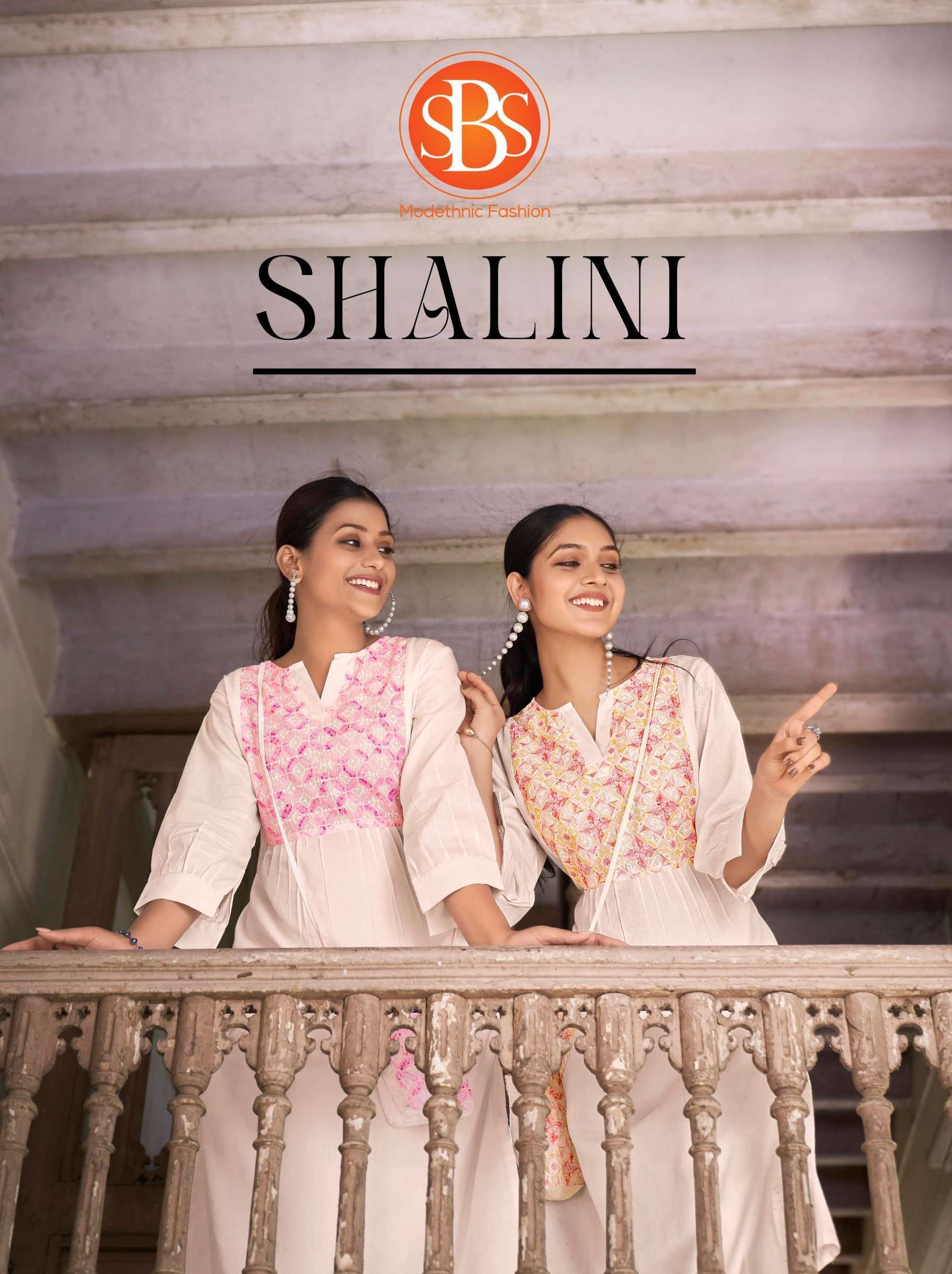 sbs fashion shalini series 4321-4324 rayon kurti