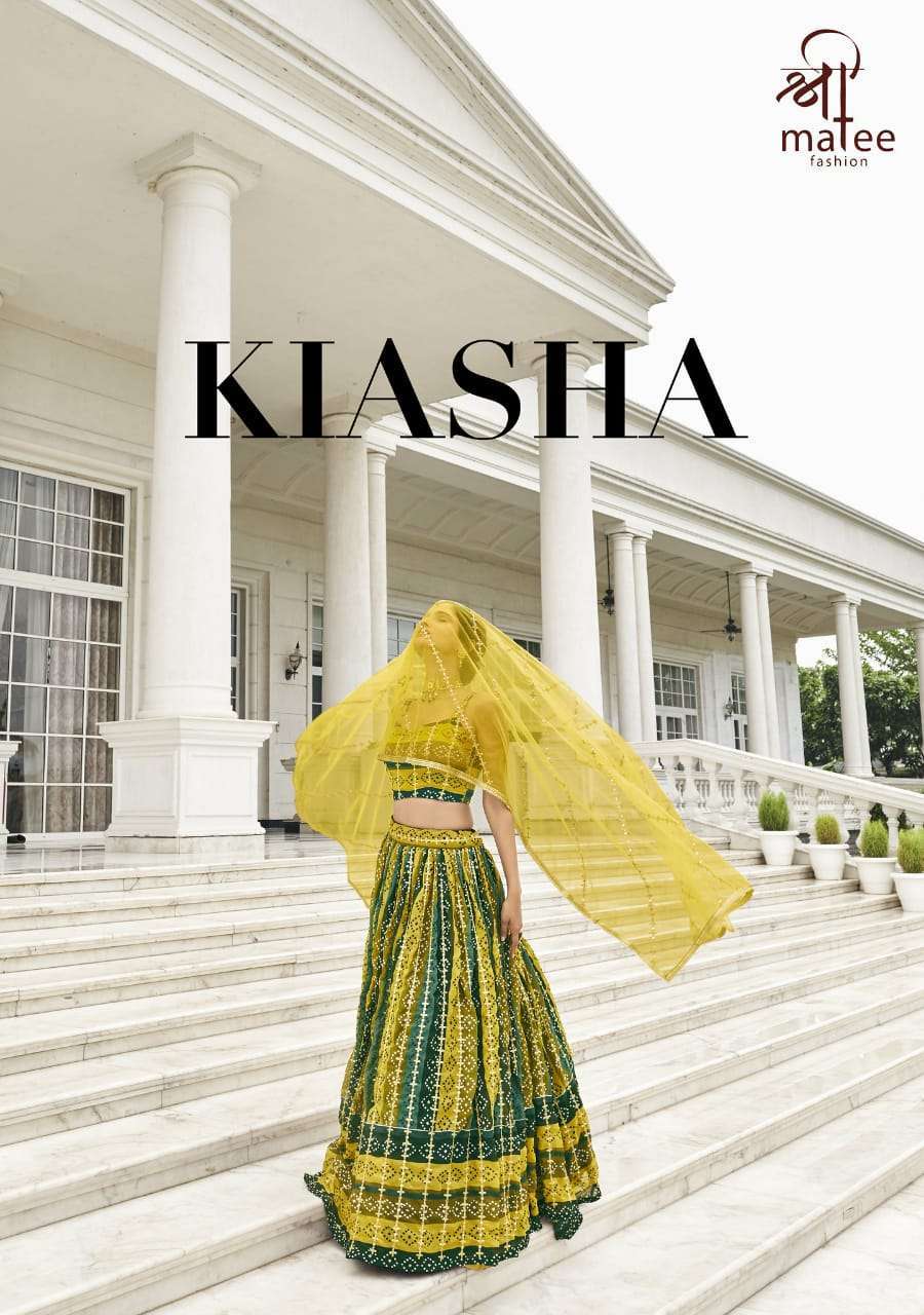 shreematee fashion kaisha series 145-148 Pure Fox Georgette lehenga