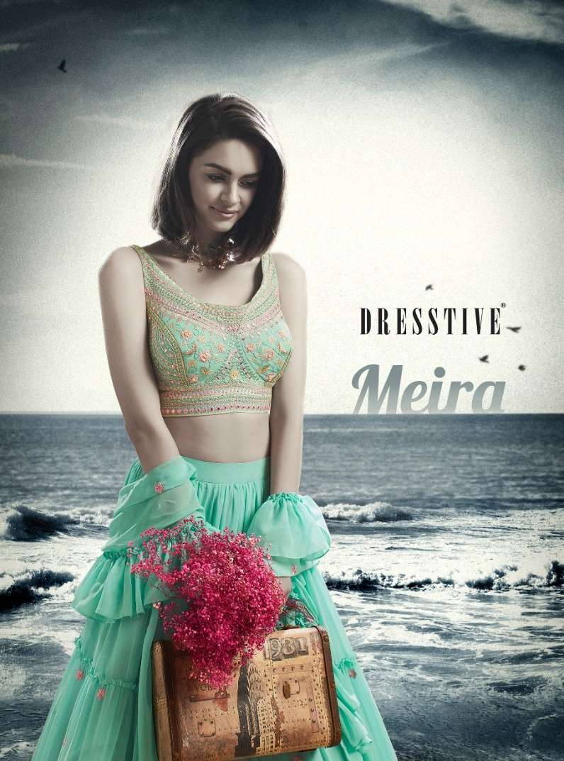 dresstive meira series 7001-7006 art silk lehenga