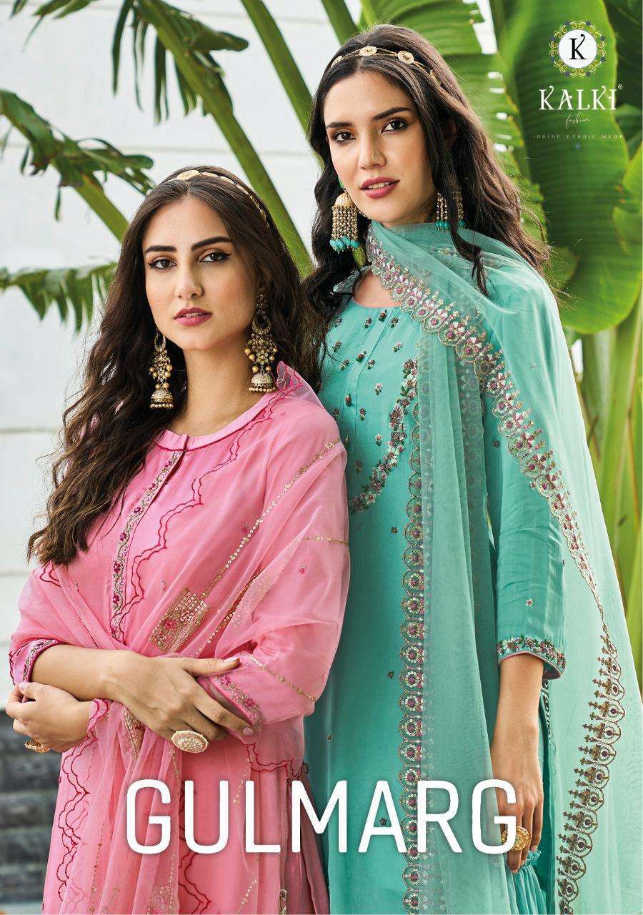 kailee fashion gulmarg series 35001-35006 pure chinon suit 