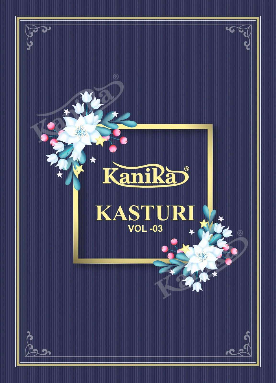 kanika kasturi vol 3 series 3001-3012 fancy readymade suit 