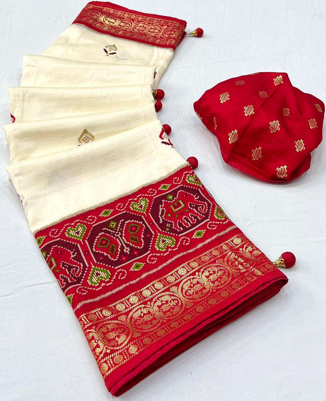 Kashvi kalakruti designer pure dola silk saree