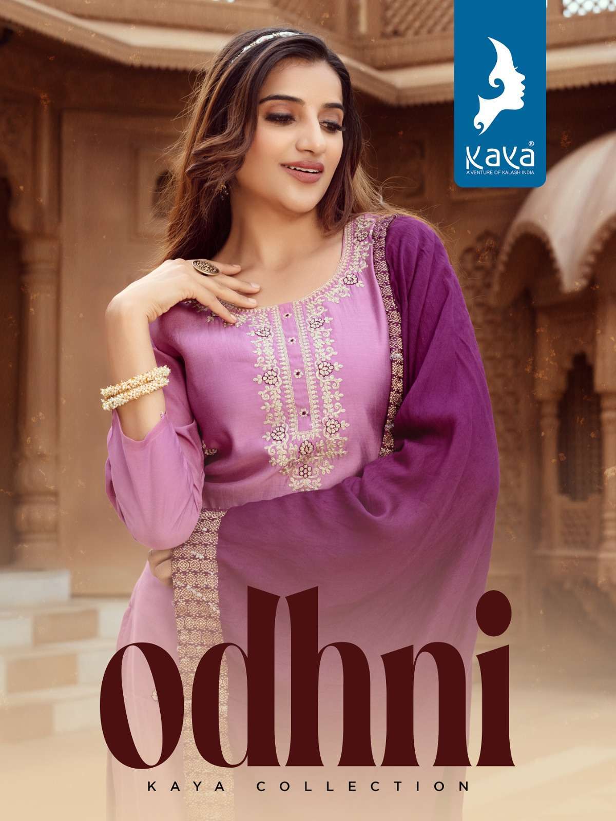 kaya odhni series 01-08 roman silk readymade suit 