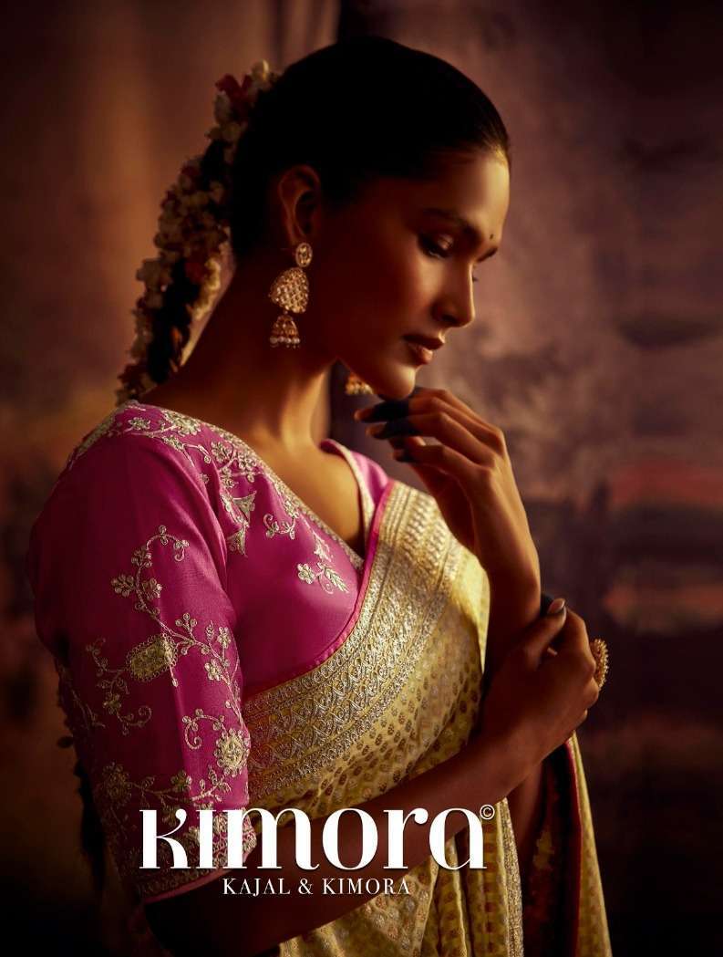 kimora kajal vol 13 series 5261-5275 Fancy Soft Fabric saree