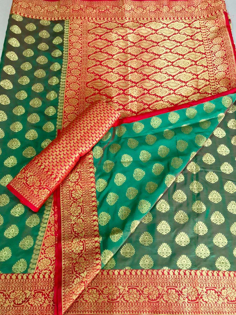 rajgharana designer Banarasi soft saree