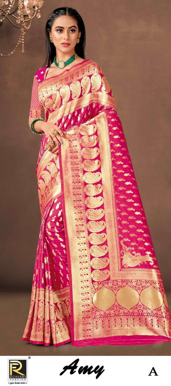 ranjna saree amy banarasi silk saree