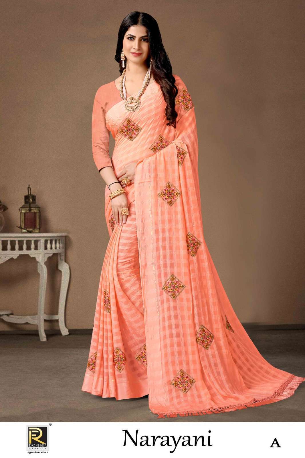 ranjna saree narayani fancy fabrics saree