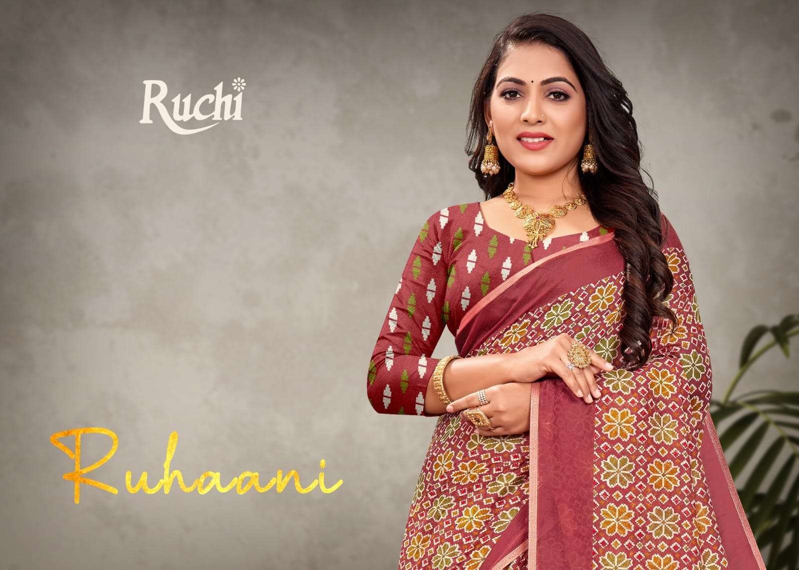 ruchi ruhaani series 26301-26306 Cotton Silk saree