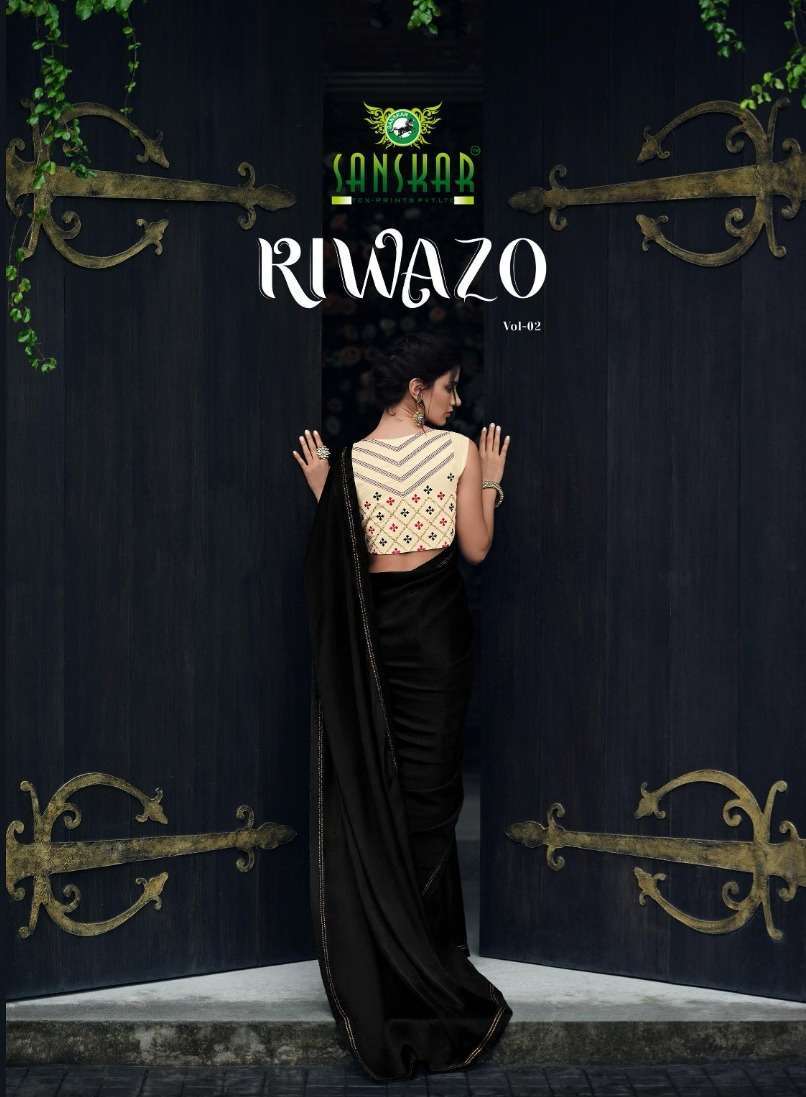 sanskar tex riwazo vol 2 series 21018-21025 bsy Satin Georgette saree