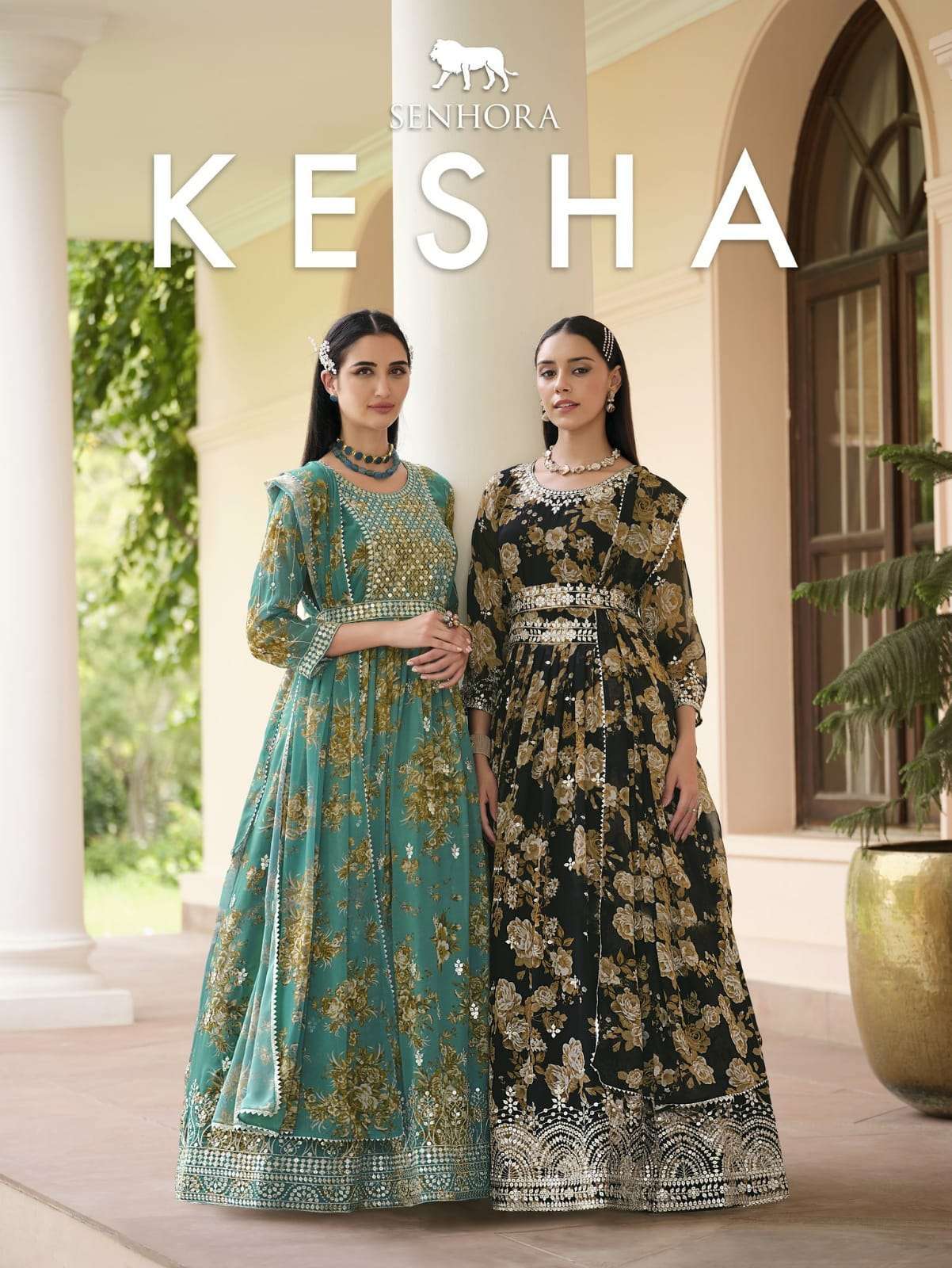 senhora kesha series 3002-3005 Digital Print In Real Georgette suit