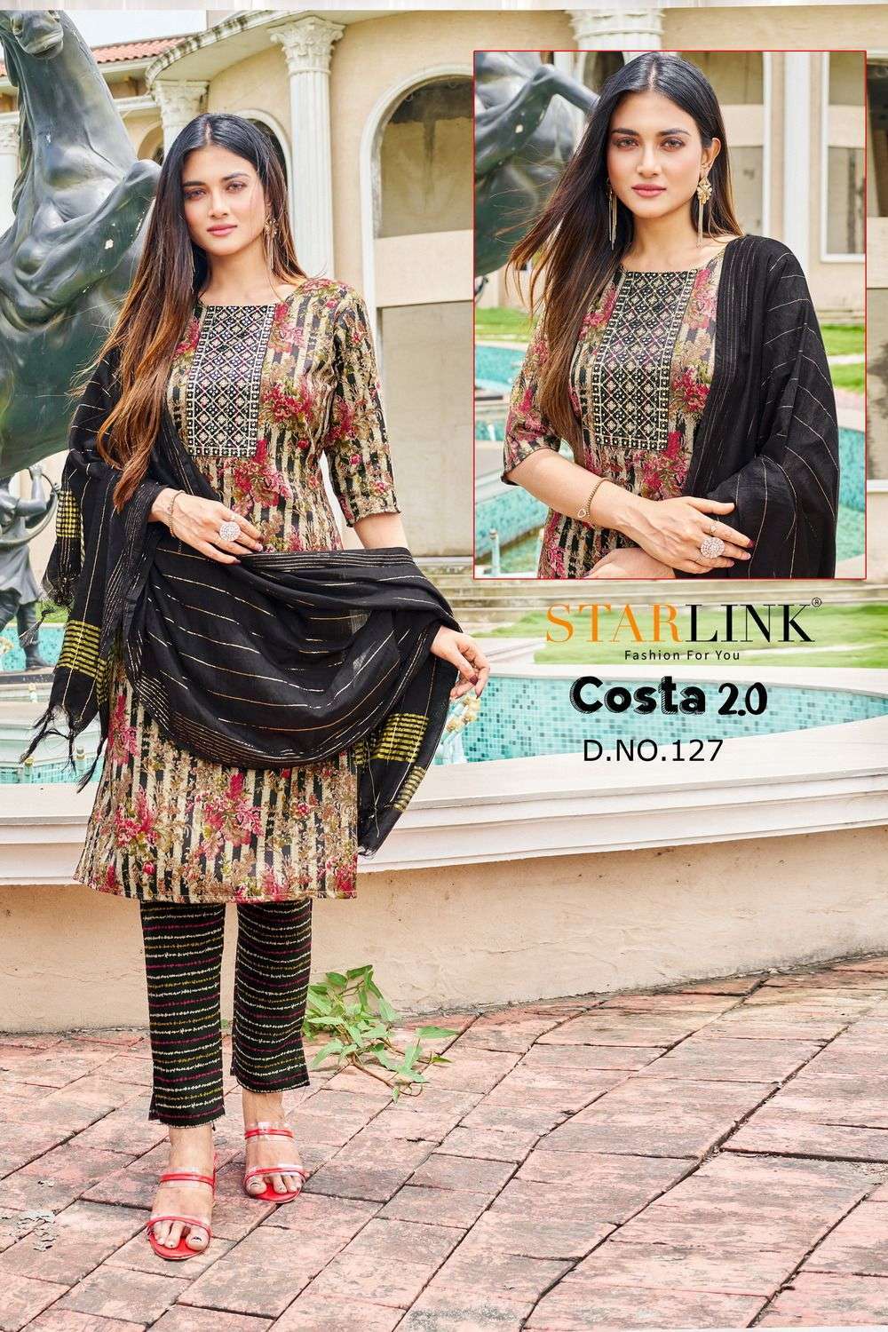 starlink costa vol 2 series 101-130 capsule print readymade suit