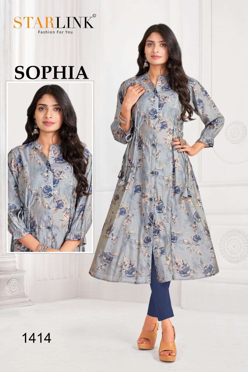starlink sophia series 1401-1426 modal silk kurti