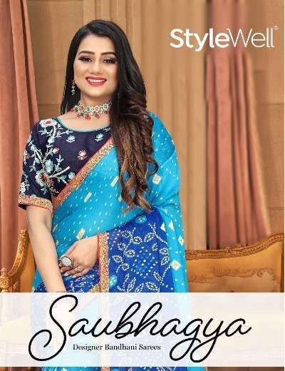 stylewell saubhagya series 2627-2634 fancy saree