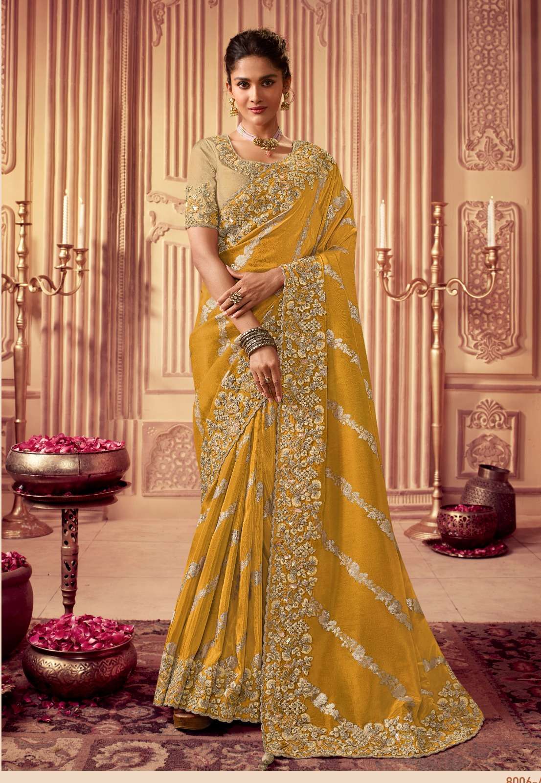 Sulakshmi Suvarna designer soft fancy saree 