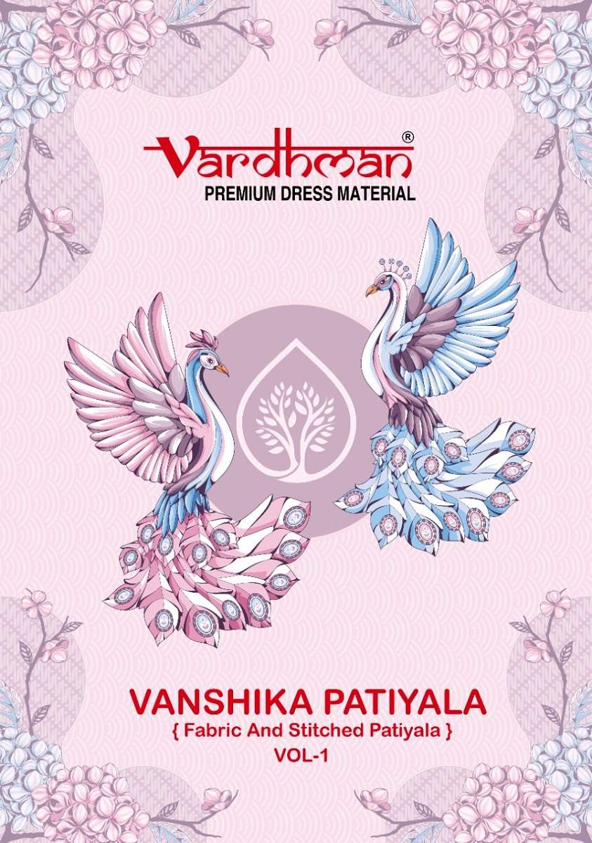 Vardhman Vanshika Patiyala Vol-1 series 1001-1016 Pure Cotton Printed suit
