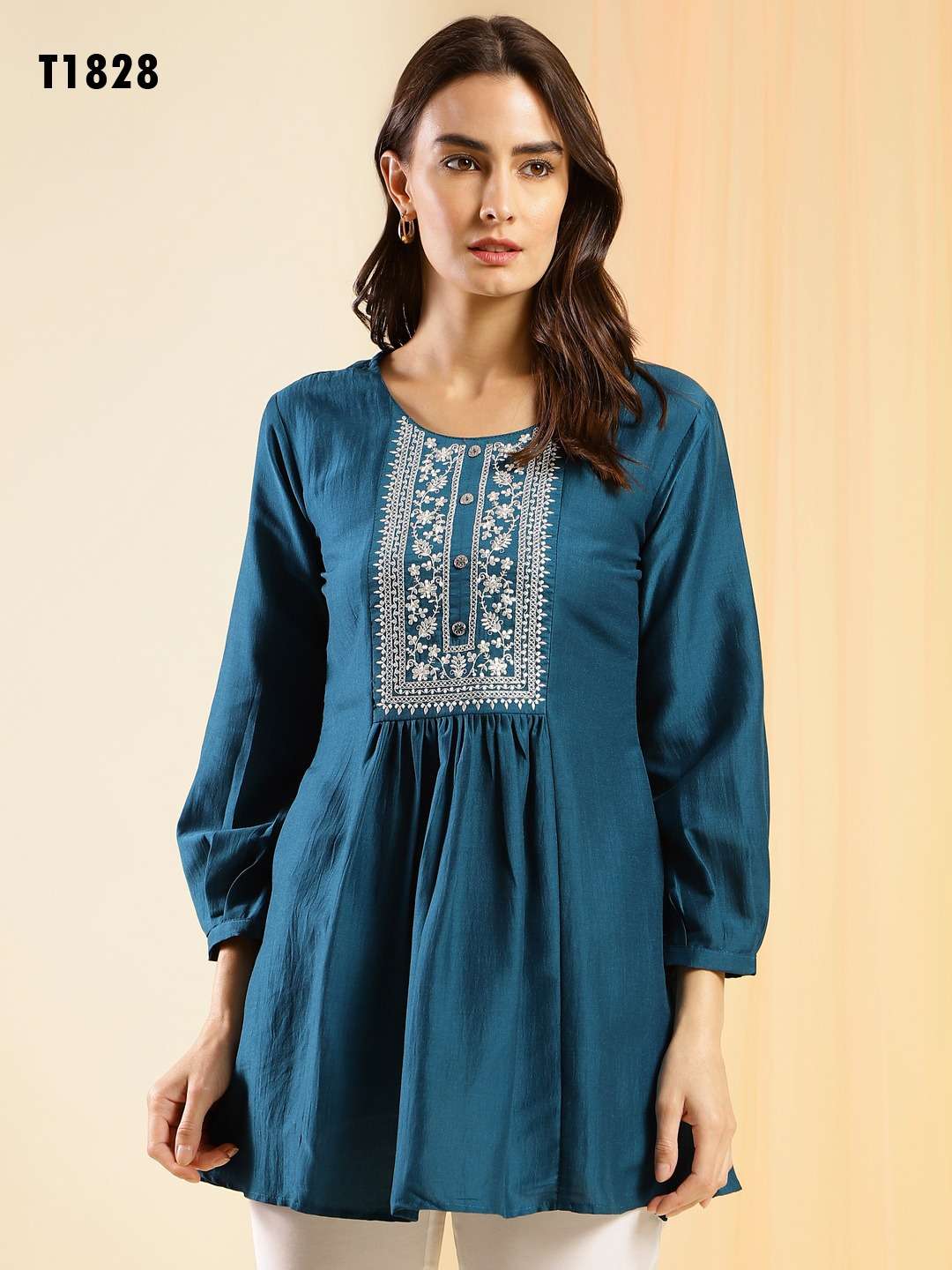 zeny vol 8 designer rayon kurti top 