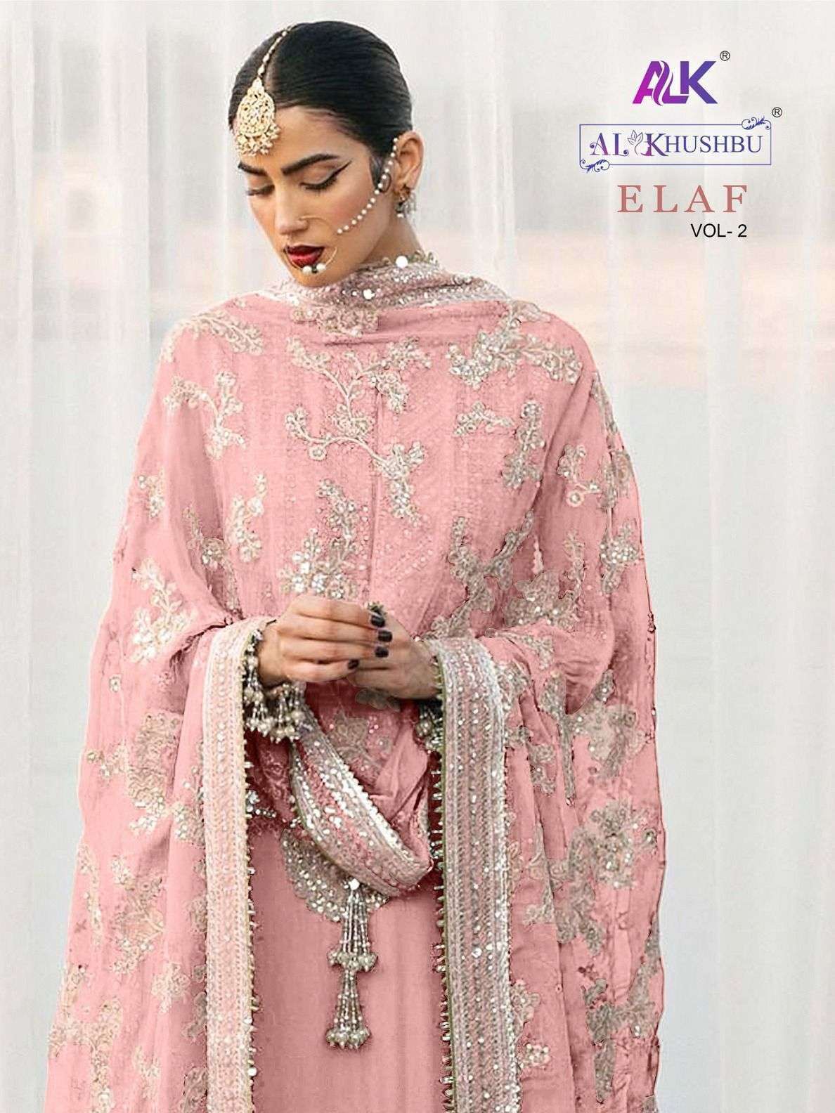 al khushbu elaf vol 2 series 2058 georgette suit 