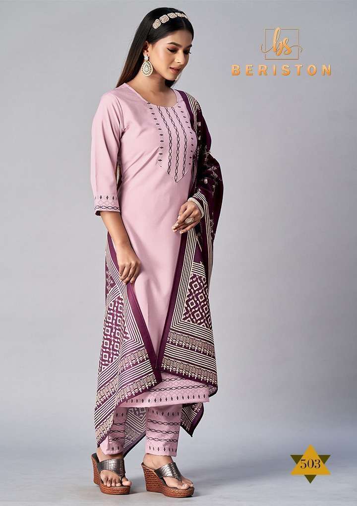 beriston bs vol 5 series 501-504 cotton jacquard suit