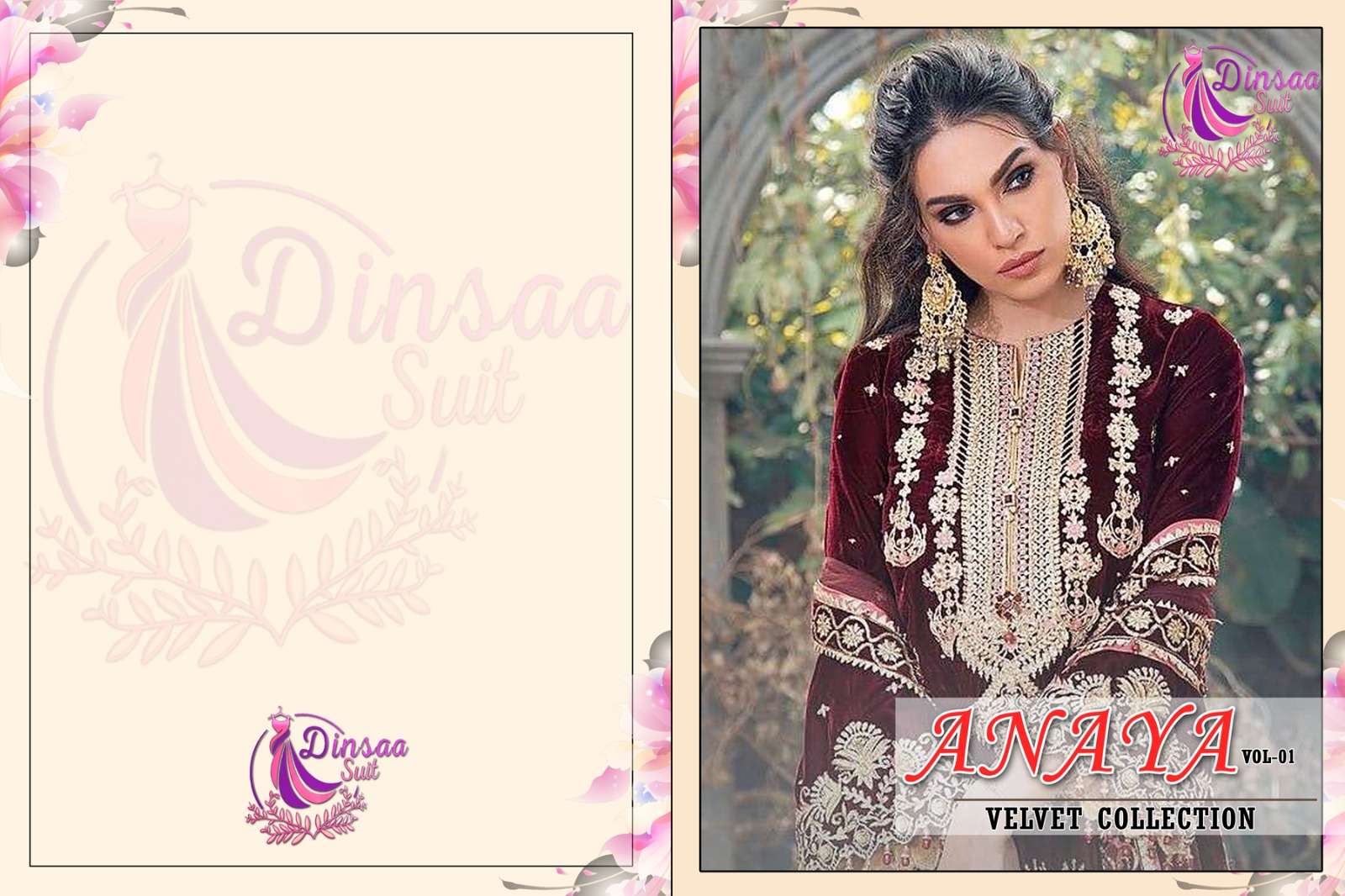 dinsaa suit anaya vol 1 9000 velvet suit 