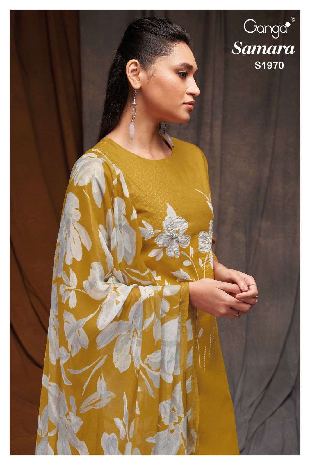 ganga samara 1970 premium cotton silk suit 