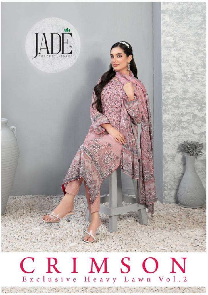 Jade Crimson Vol-2 series 201-206 cotton suit 