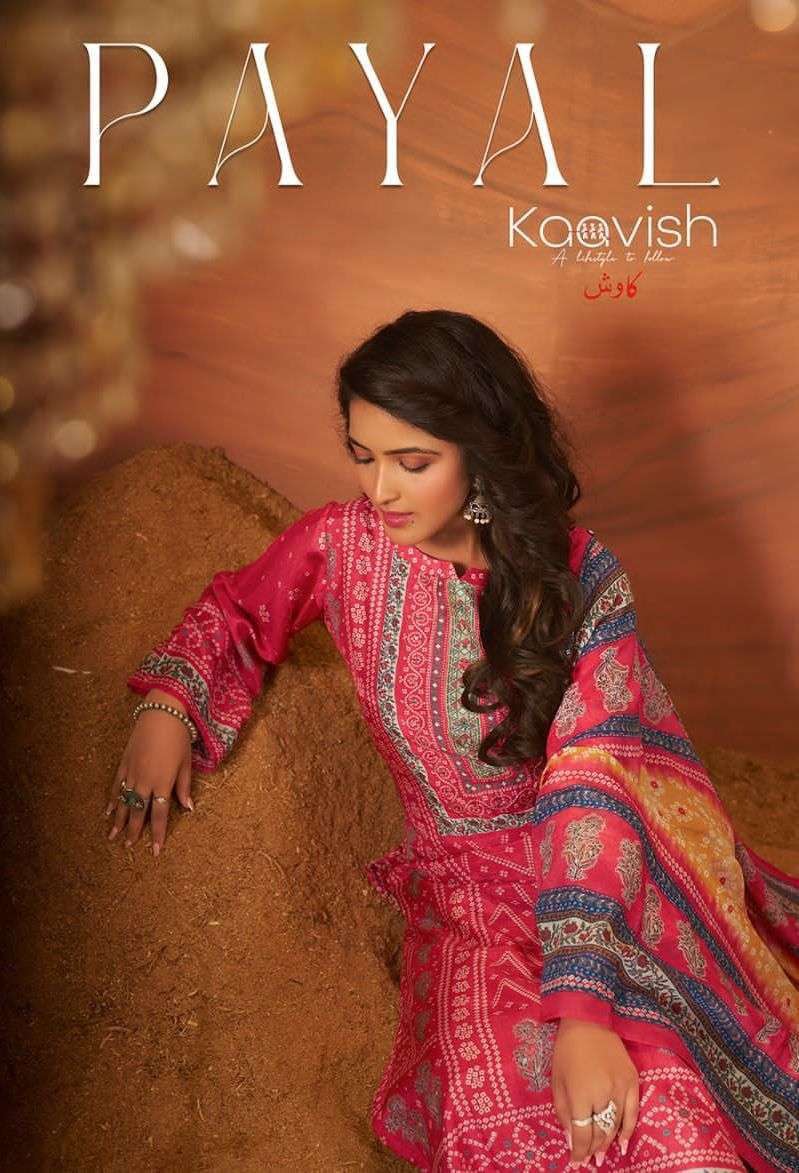 kaavish payal series 2001-2004 pure muslin silk suit 