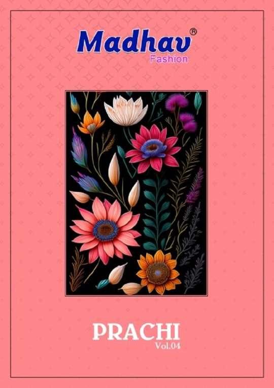 Madhav Prachi Vol-4 series 4001-4010 Pure Cotton Printed suit